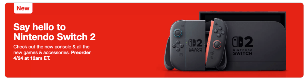 A video game controller on a red background